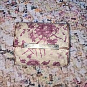 Gucci Flora Pink and Cream Floral Bifold Wallet With COA